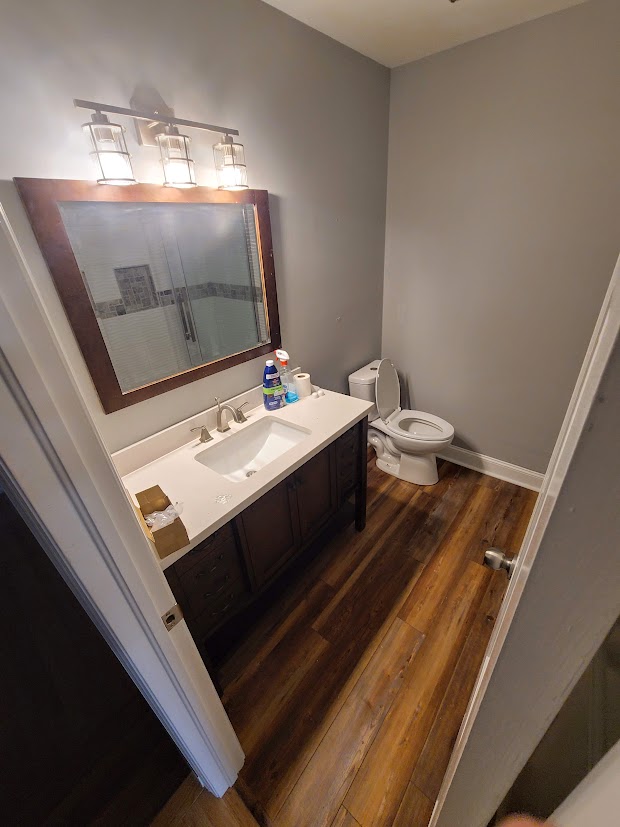 Bathroom renovation