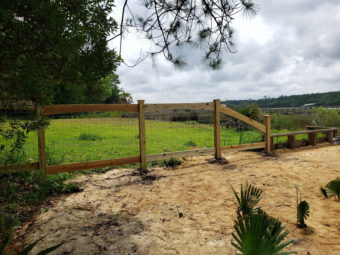 Fence installation